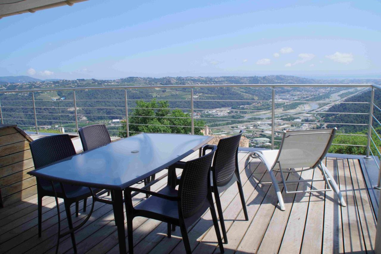3 Pieces Dans Le Ciel Apartment Gattieres Luaran gambar