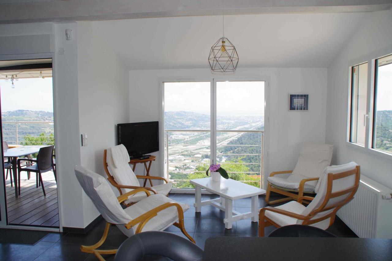 3 Pieces Dans Le Ciel Apartment Gattieres Luaran gambar